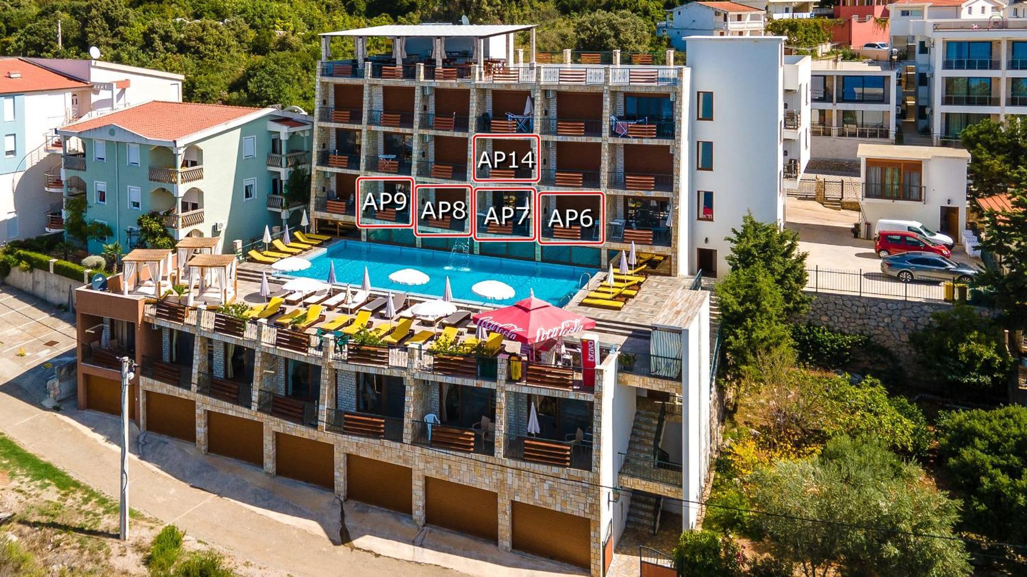 Arabela 2 Apartments Utjeha Oda fotoğraf
